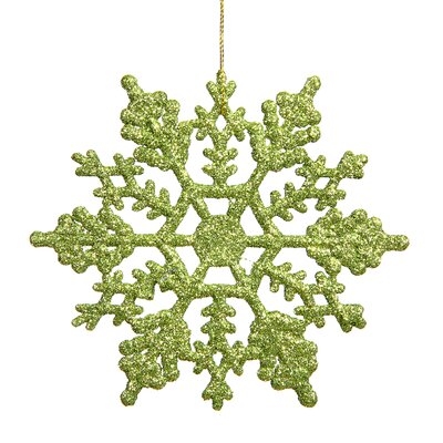 Glitter Snowflake Ornament - Image 0