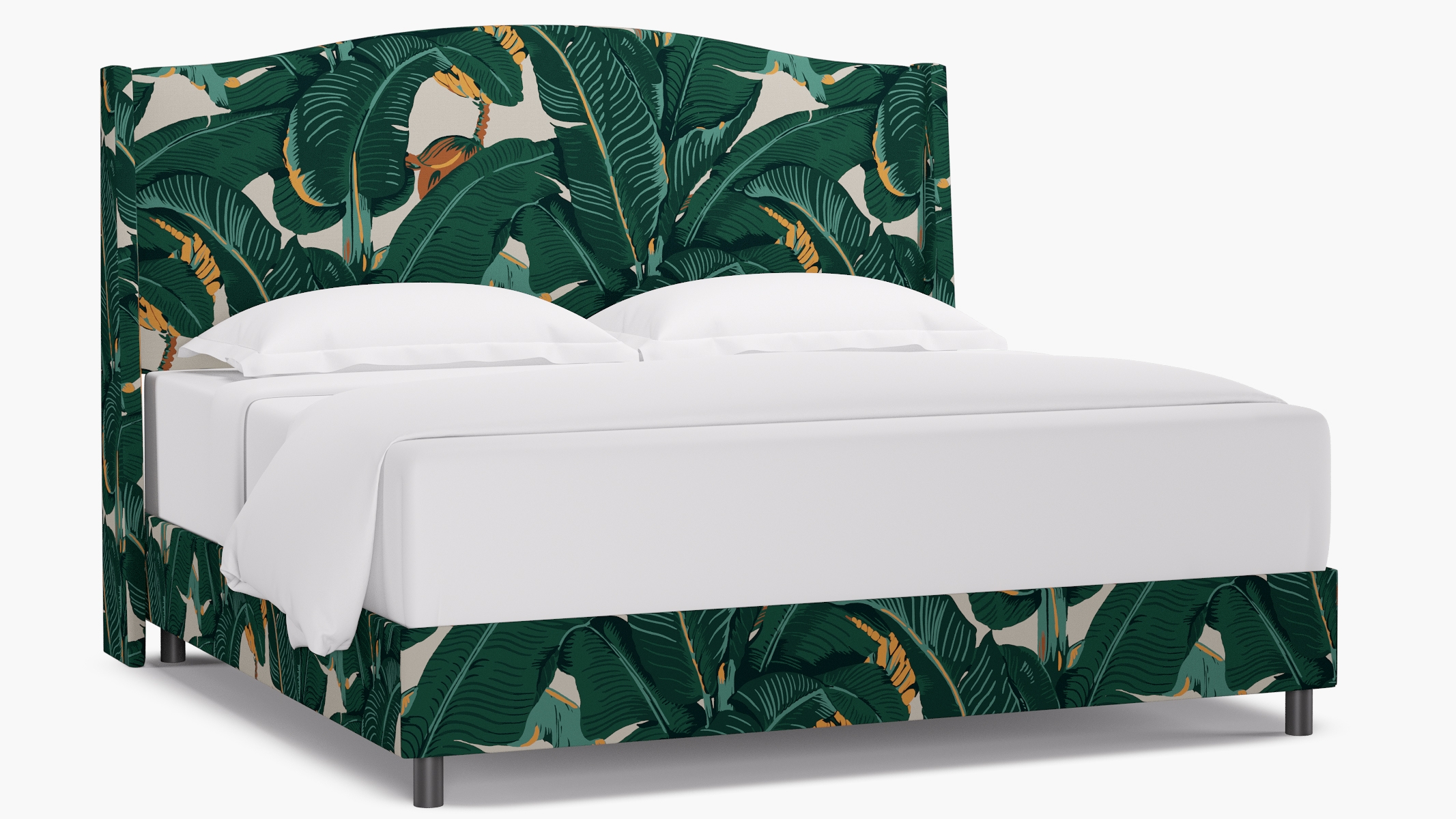 Classic Wingback Bed, Martinique®, King - Image 1