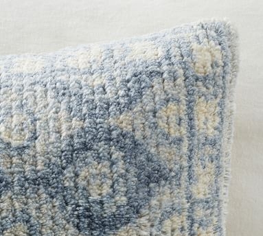 Corrin Printed Lumbar Pillow Cover, 16 x 26", Blue Multi - Image 1