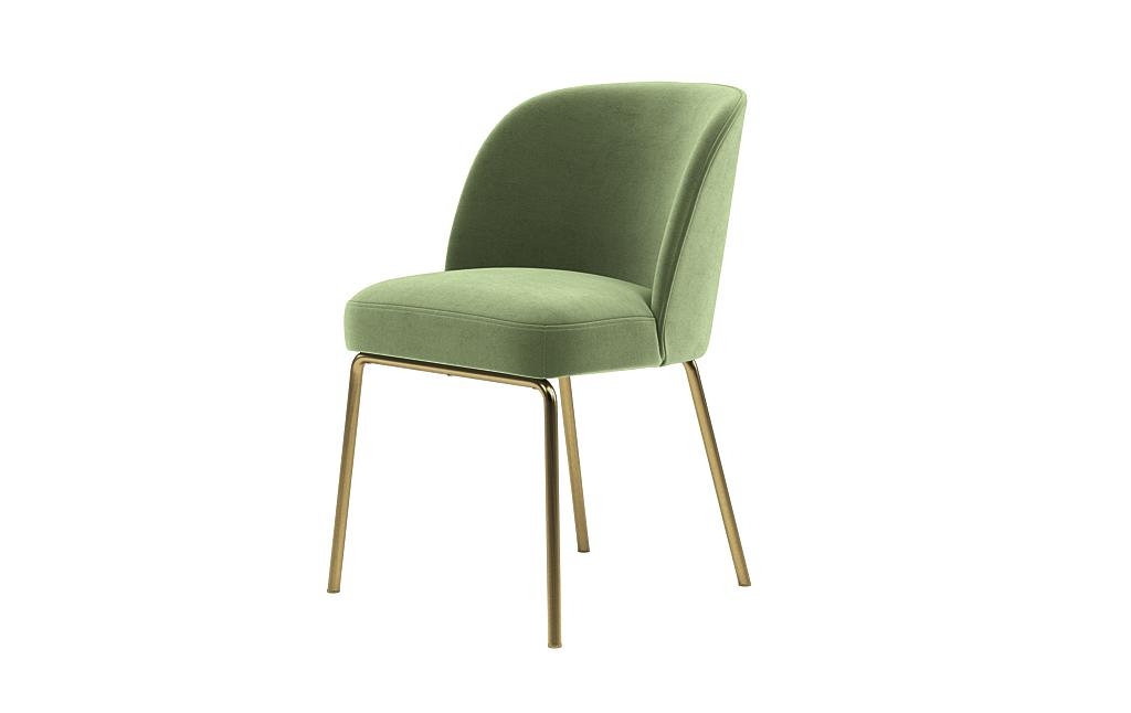 Graham Metal Framed Upholstered Chair - Image 2