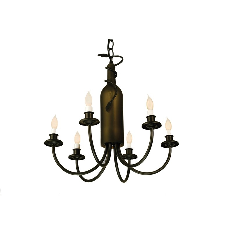 Meyda Lighting 6 - Light Candle Style Classic / Traditional Chandelier - Image 0