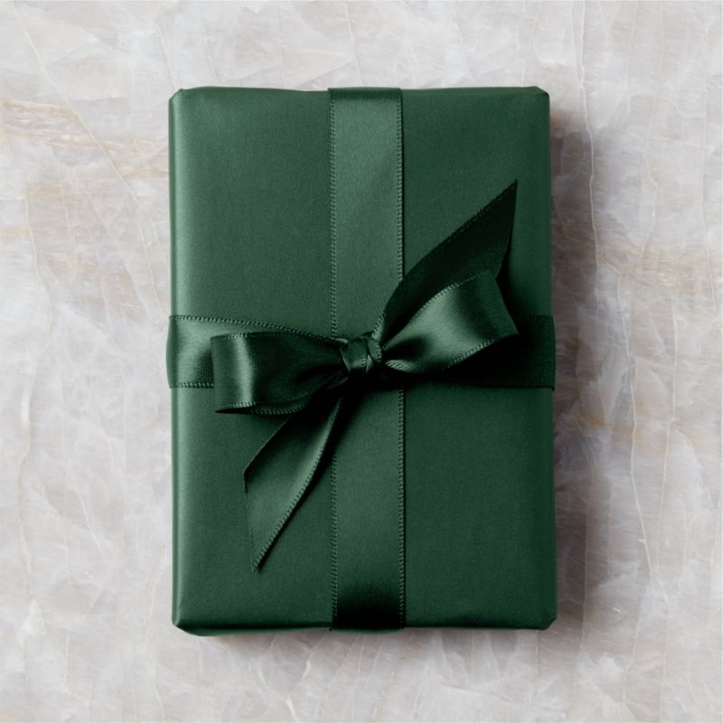 Dark Green Holiday Ribbon - Image 1