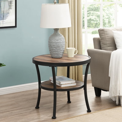 Aderes End Table with Storage - Image 0