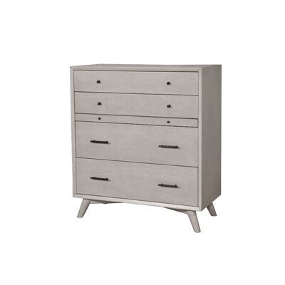 Williams 4 Drawer 38'' W Solid Wood Chest - Image 0