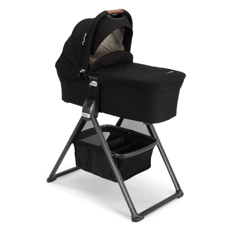 Nuna ® MIXX ™ Series Black Caviar Portable Baby Bassinet + Stand - Image 5