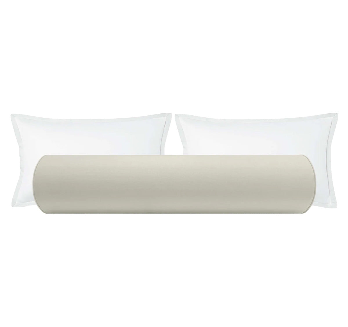 THE BOLSTER :: CLASSIC LINEN // DOVE GREY - TWIN XL // 9" X 30" - Image 0