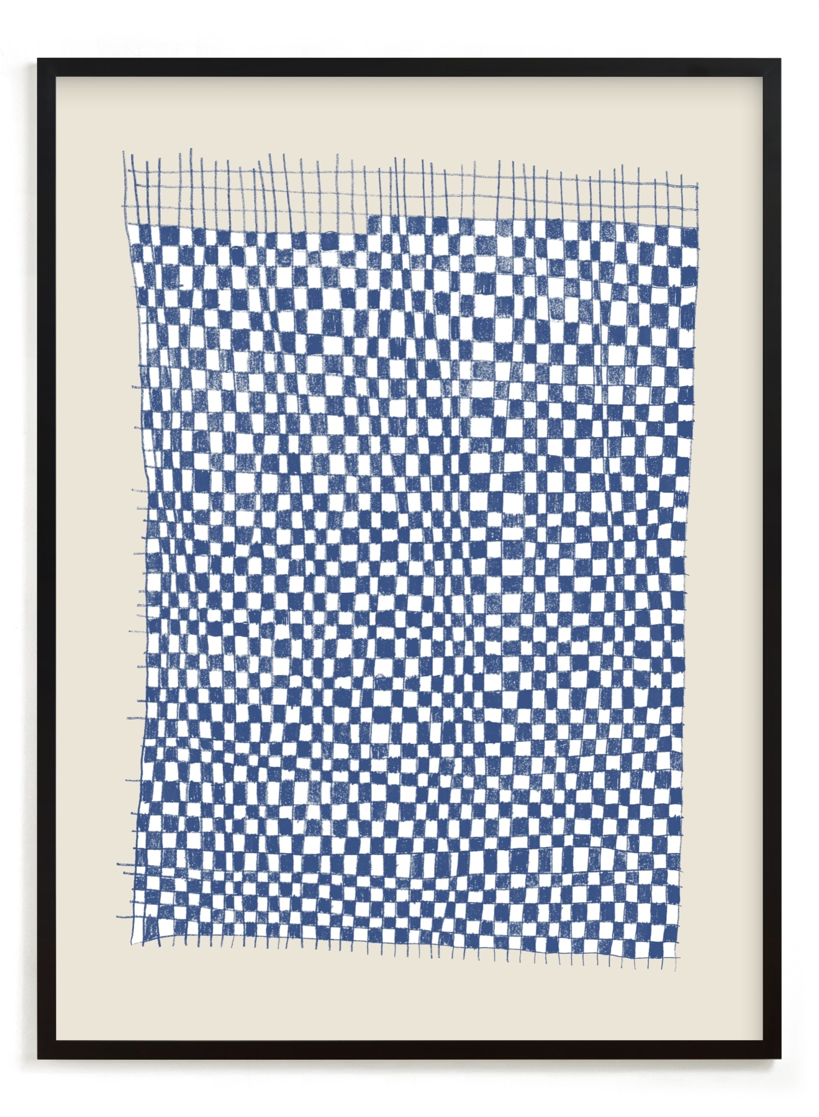 Checkerboard Weaving Limited Edition Fine Art Print 2 - Image 0