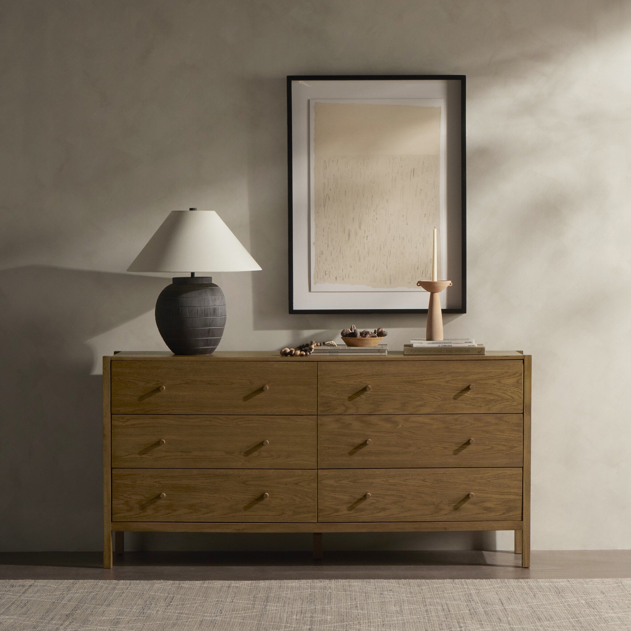 Meadow 6 Drawer Dresser - Tawny Oak - Image 2