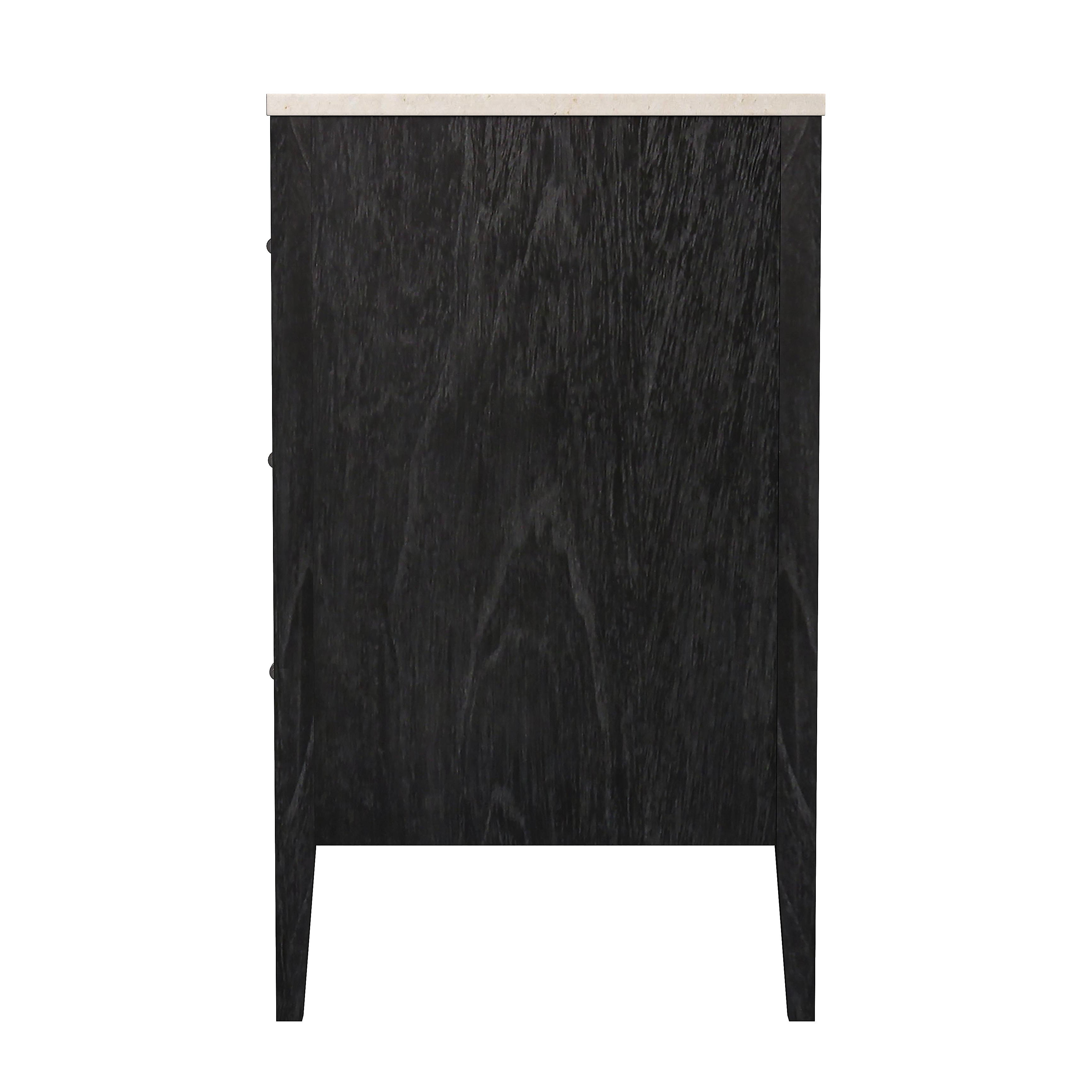 Mayfair Washed Black Dresser - Image 1