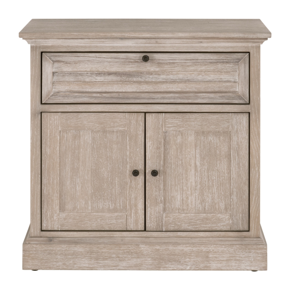 Eden 1-Drawer 2-Door Nightstand - Image 0