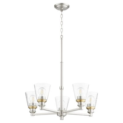 Commer 5 - Light Shaded Classic Chandelier - Image 0