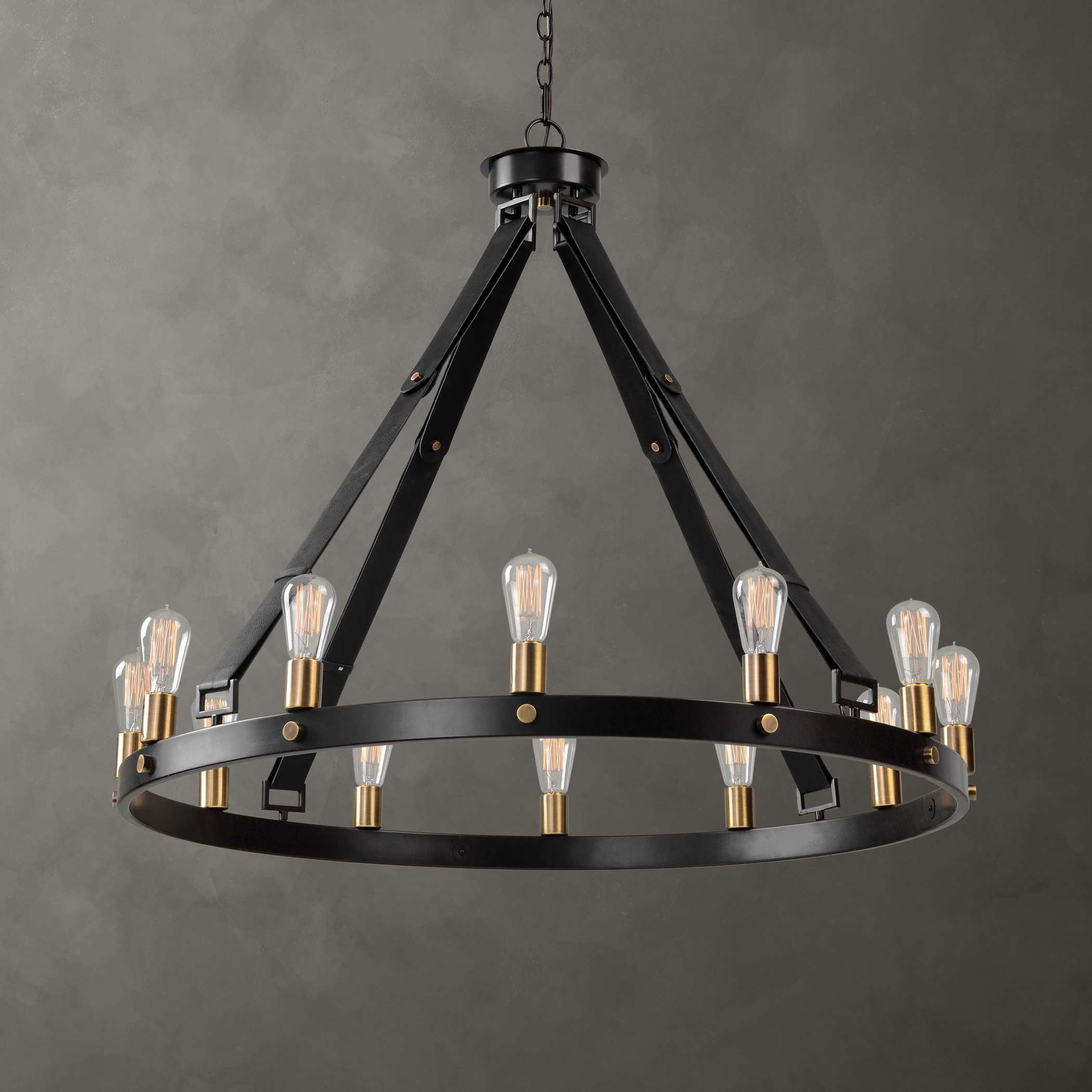Marlow 12 Light Circle Chandelier - Image 0