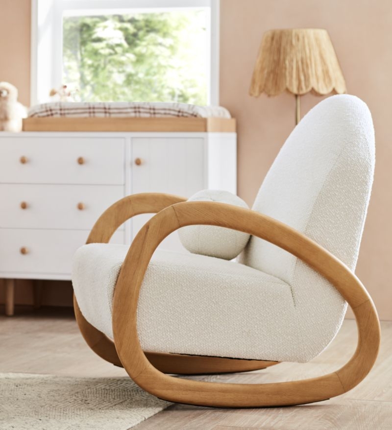 Greta Scalloped Raffia Floor Lamp - Image 2