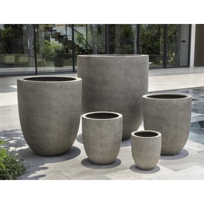 Erhard 4 - Piece Fiberglass Pot Planter - Image 0