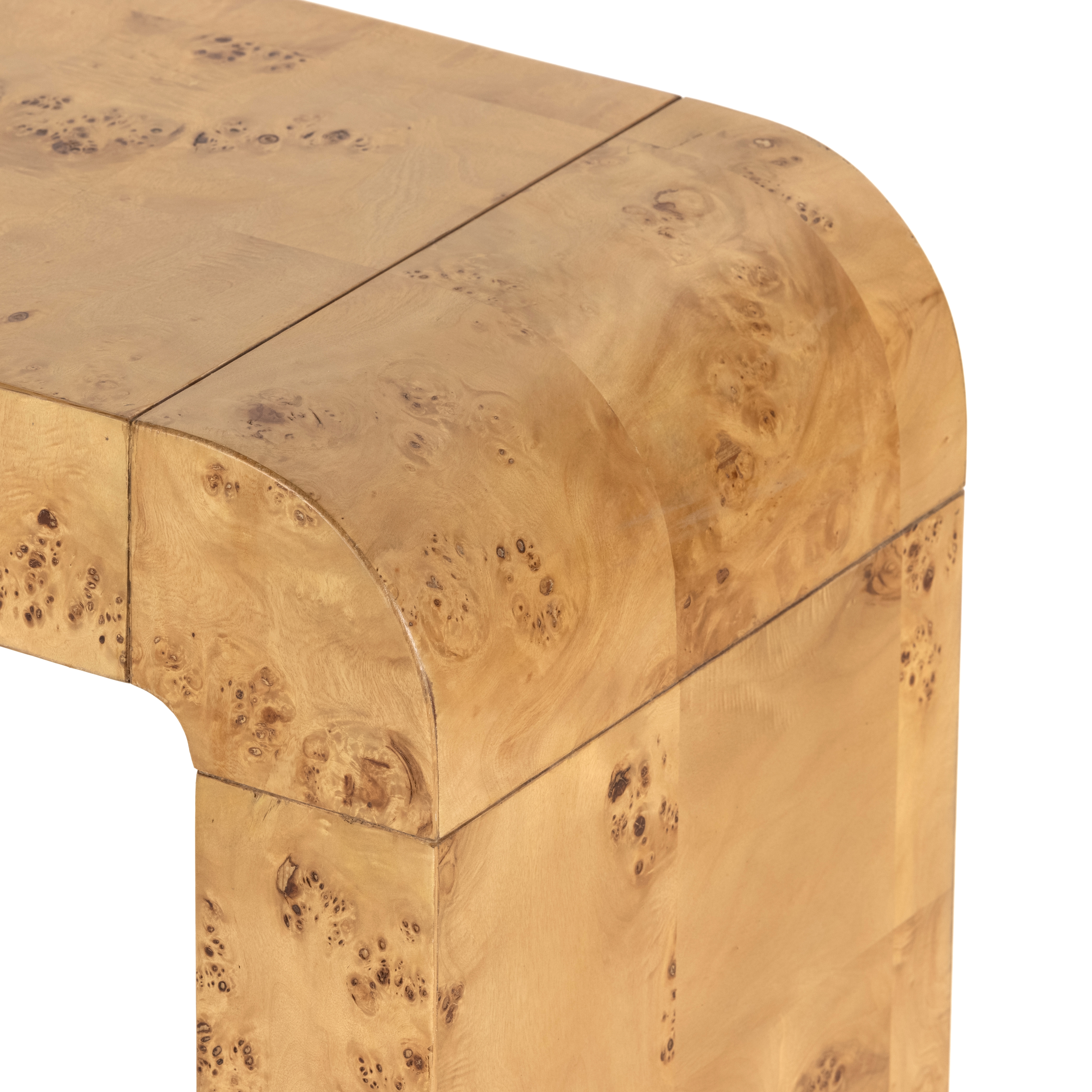 Jenson Console Table-Natural Poplar - Image 6