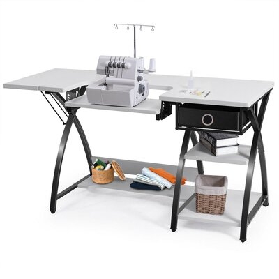 Sewing Craft Table Folding Computer Desk - Image 0