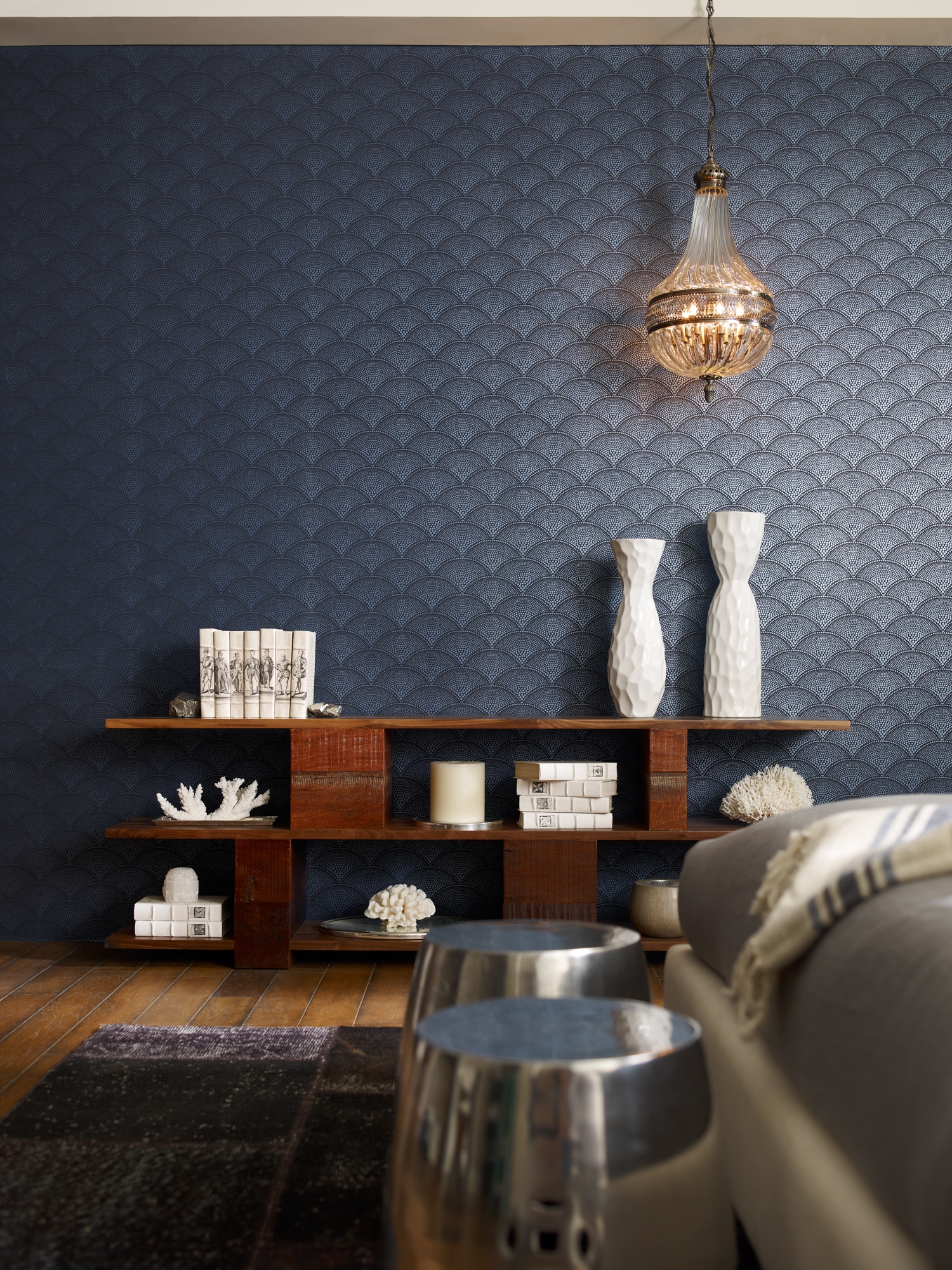 Ginger Console Table - Natural Walnut - Image 9