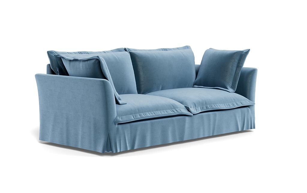 Skylar Slipcovered 2-Seat Sofa - Image 1