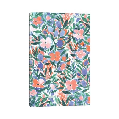 Nonchalant Coral by Jacqueline Maldonado - Wrapped Canvas Painting Print - Image 0