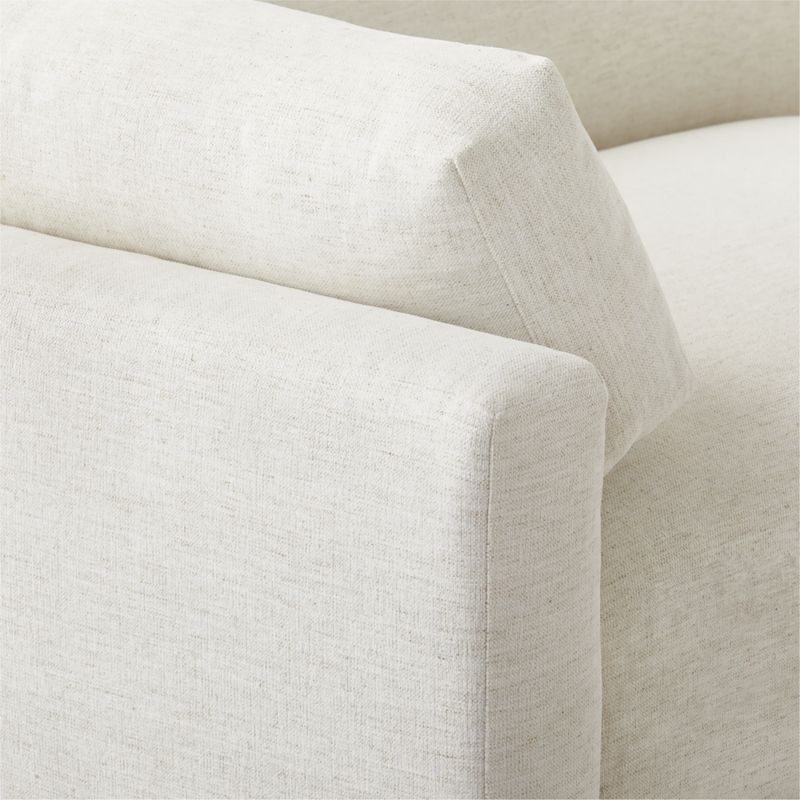 Marguerite 102" White Performance Fabric Sofa - Image 5