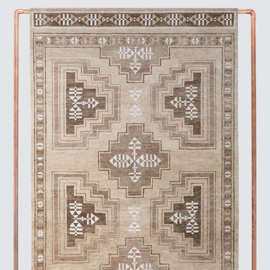 The Citizenry Mihir Hand-Knotted Area Rug | 5' x 8' | Tan - Image 0
