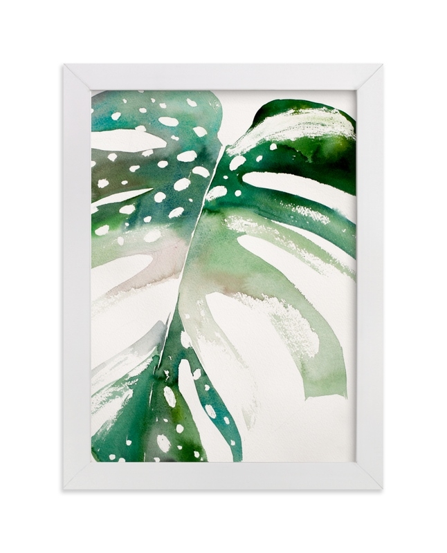 Begonia Monsteras Limited Edition Fine Art Print 1 - Image 0