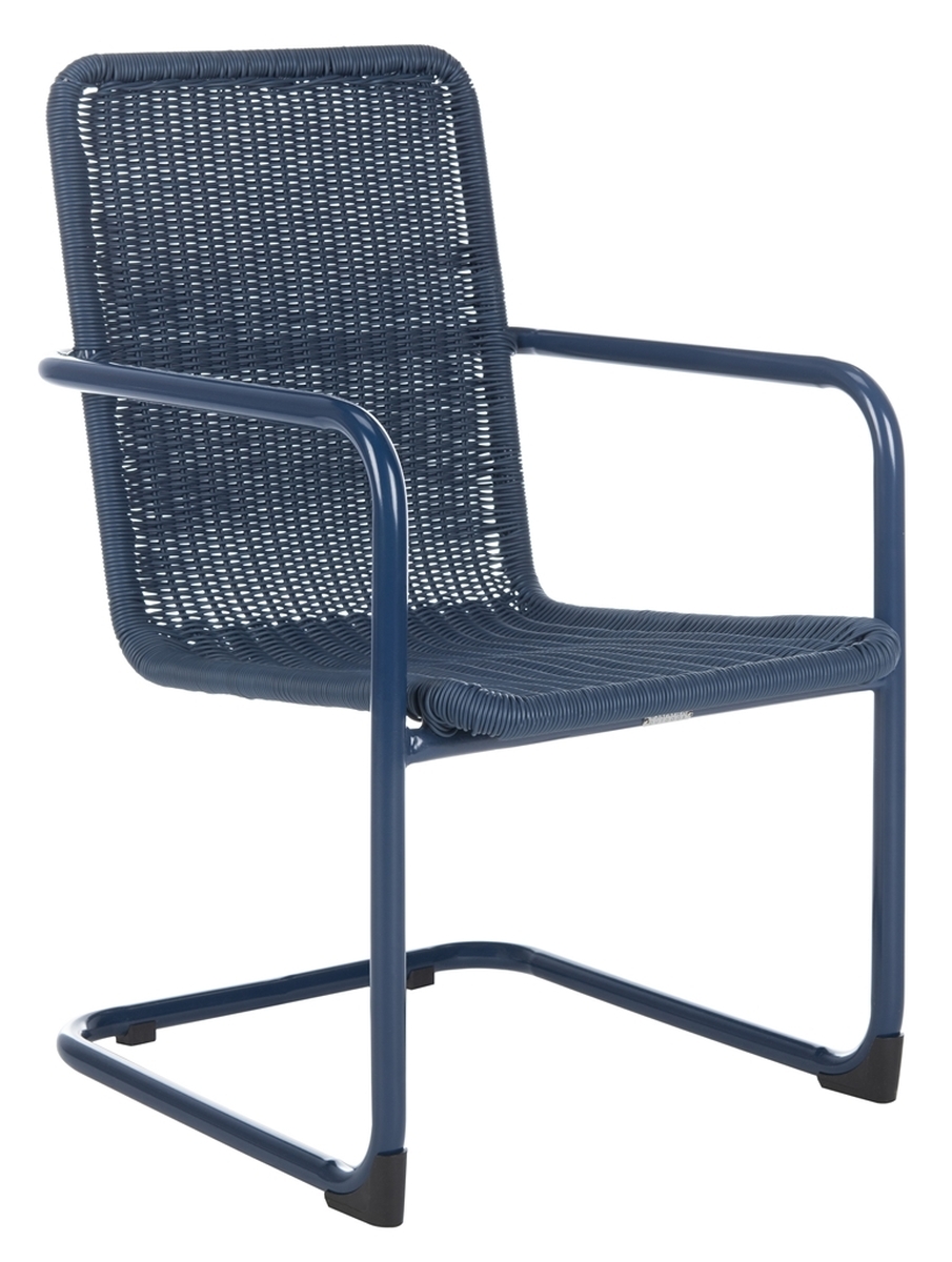 Hutton Chair - Navy - Safavieh - Image 5