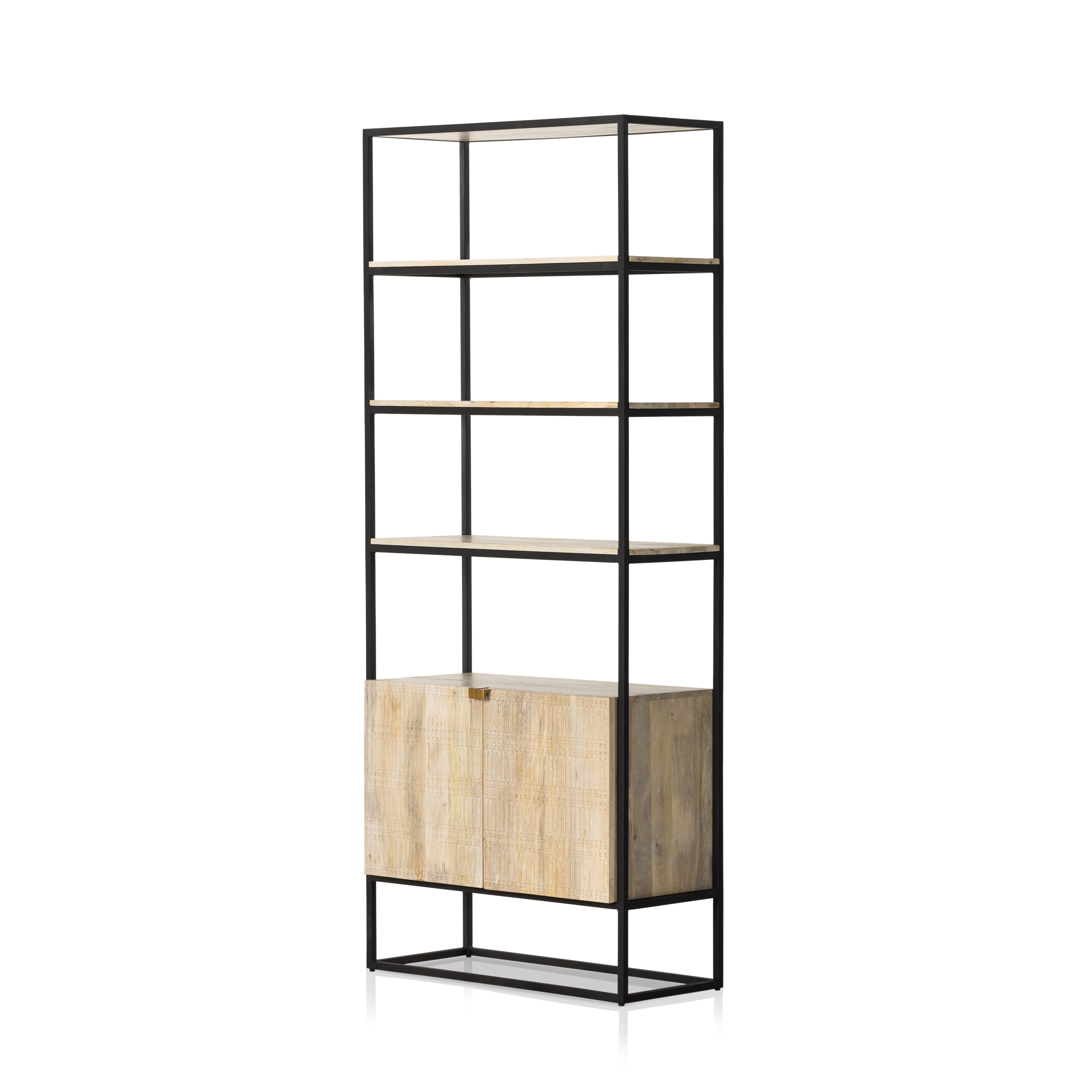 Kelby Bookcase - Gunmetal - Image 0