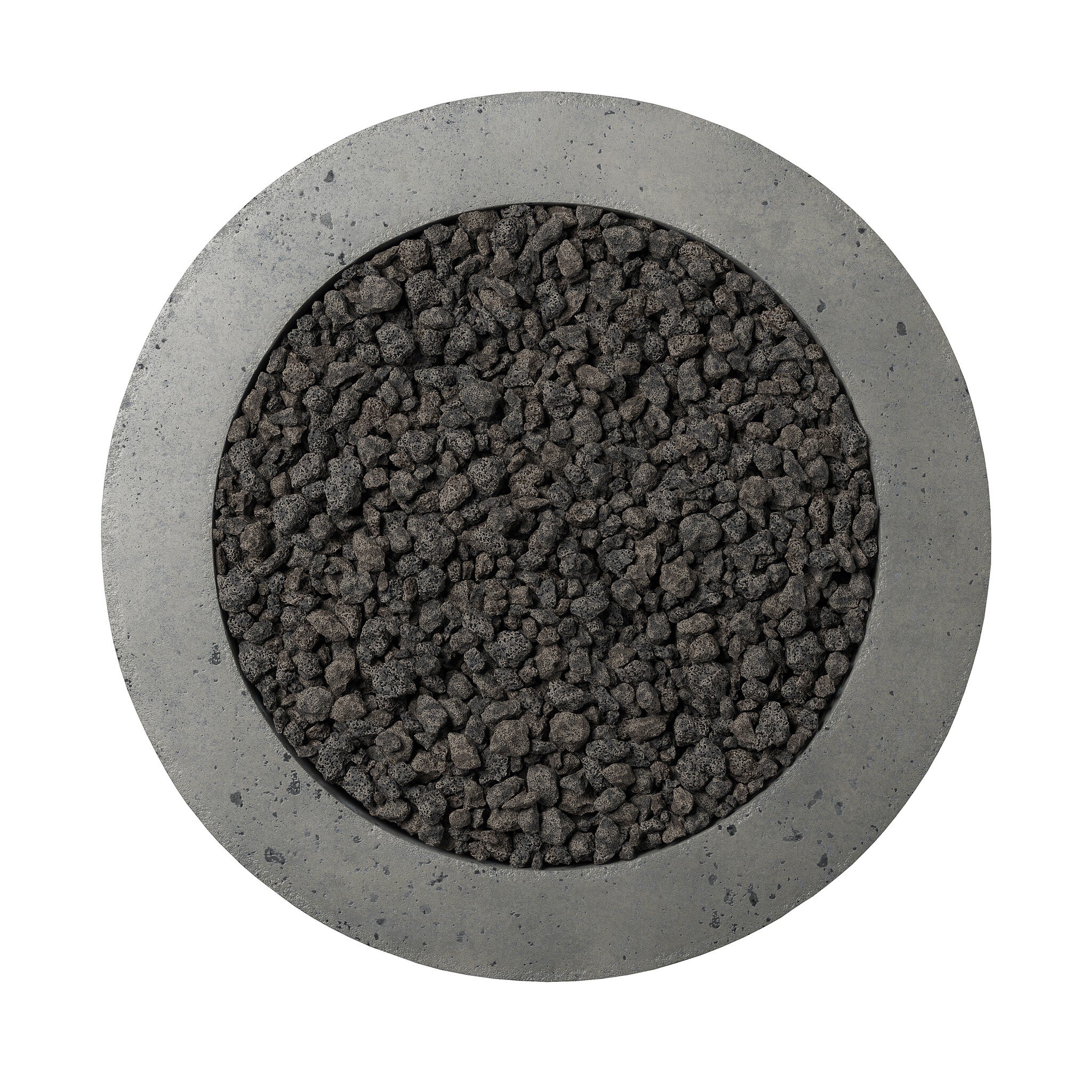 Bronson Outdoor Fire Table - Pewter Concrete - Image 4