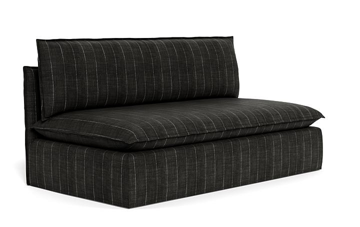Josie Slipcovered Modular Larger Armless Sofa Unit  - Image 1