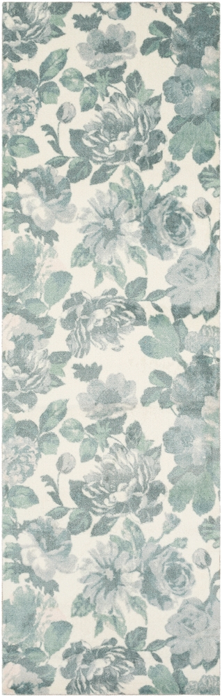 Madeline White Indoor 2' x 3' Machine Woven Rug - Image 0