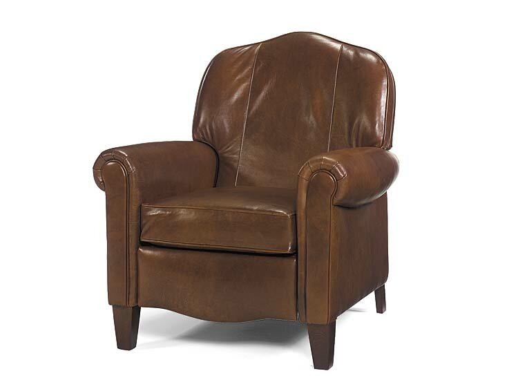 Leathercraft Royson 33"" Wide Genuine Leather Manual Standard Recliner - Image 0