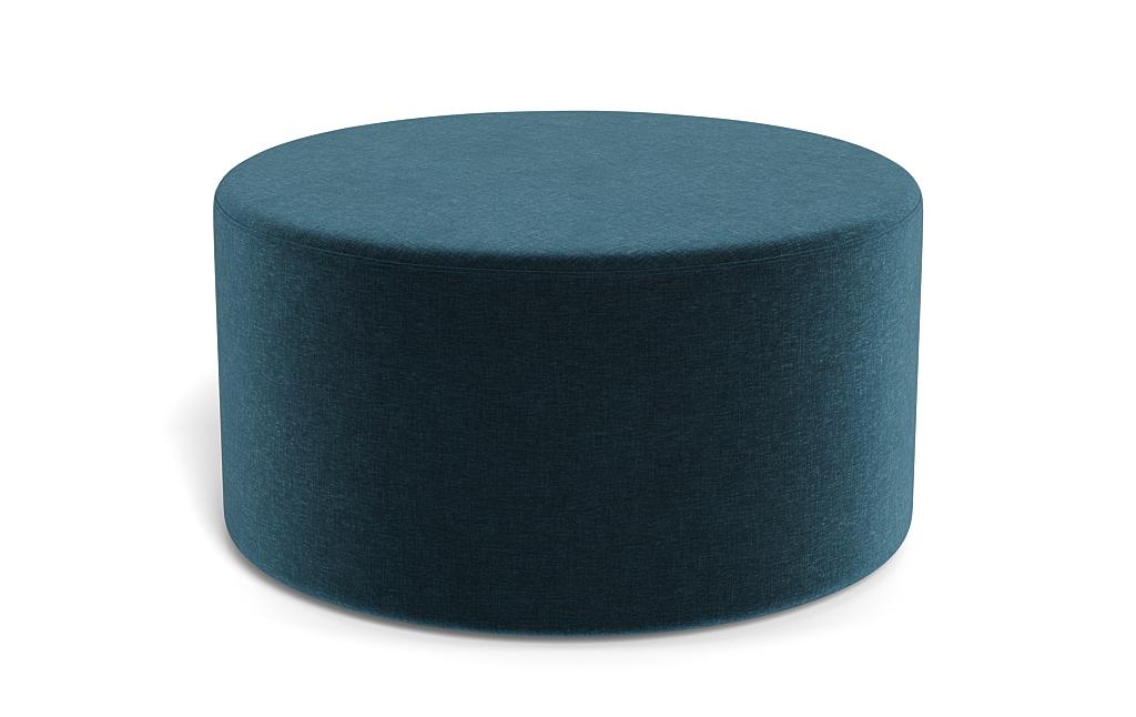 Colten Round Coffee Table Ottoman - Image 1