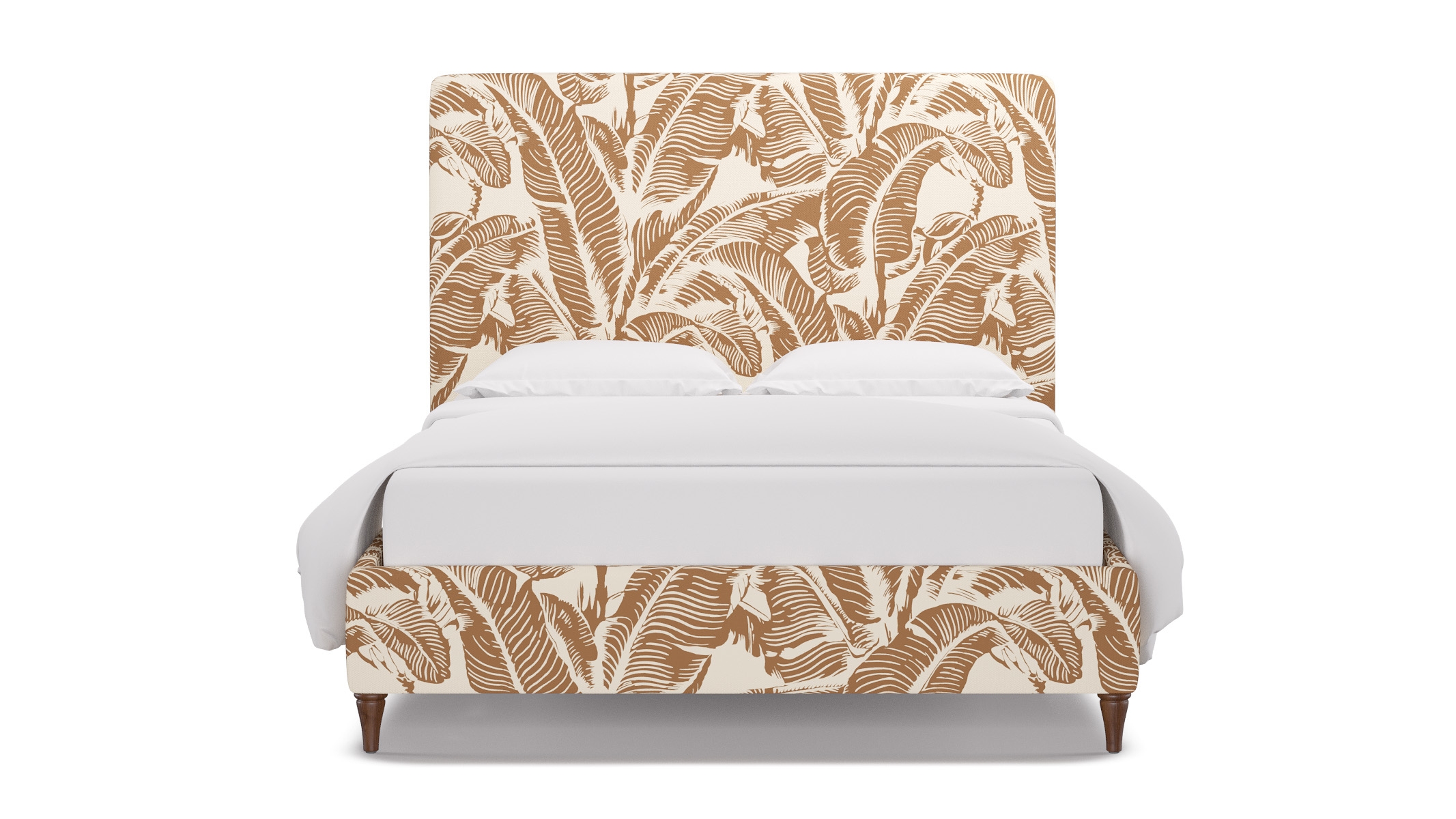 Classic Bed, Caramel Martinique® Encore, Walnut Decorative Tapered Leg, Queen - Image 0