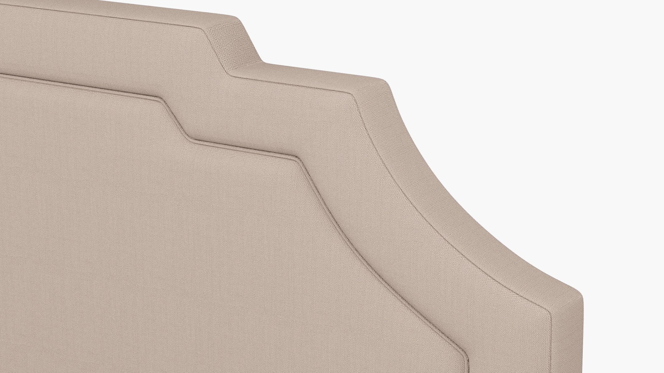 Art Deco Headboard, Husk Everyday Linen, King - Image 2