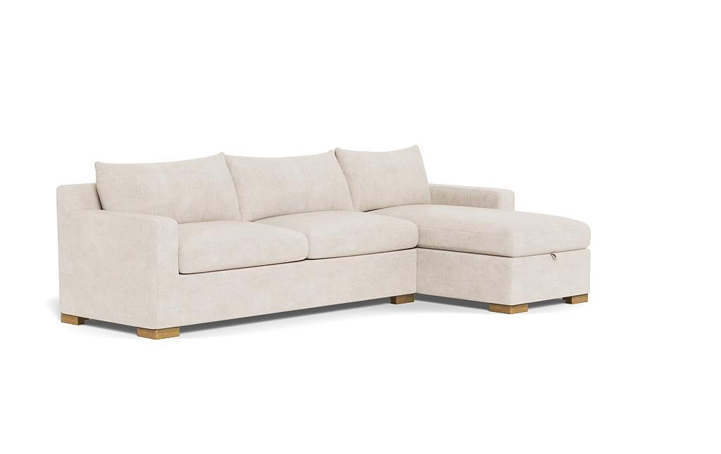 Sloan Right Chaise Sleeper Storage Sectional - Image 1