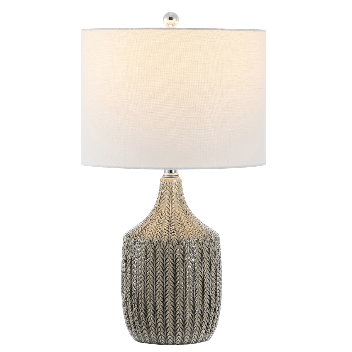 Secia 25" Table Lamp - Grey - Image 4