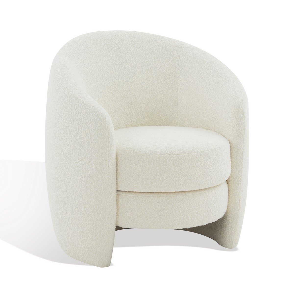 Danianna Boucle Accent Chair - Ivory - Image 3