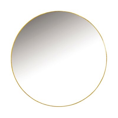 Round Wall Mirror Gold - Image 0