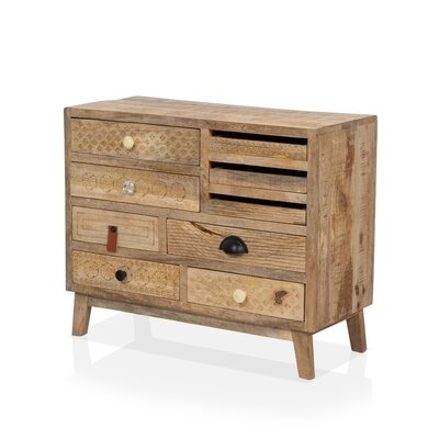 Dhiraj Solid Mango Wood Accent Chest - Image 0