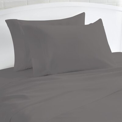Ayleah 144 Thread Count 100% Organic Cotton Percale Pillowcase - Image 0