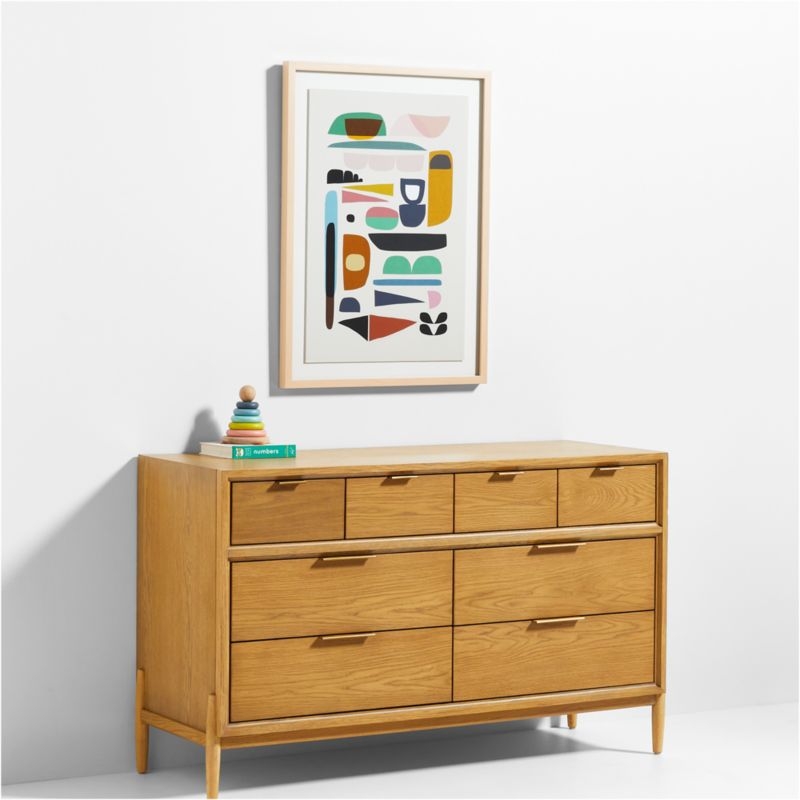 Abstract Large Framed Wall Art Print - Image 3