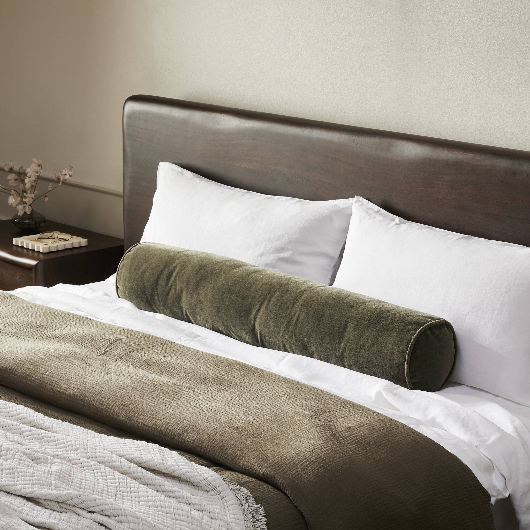 Bridger Bolster Pillow - Monte Olive - Image 3