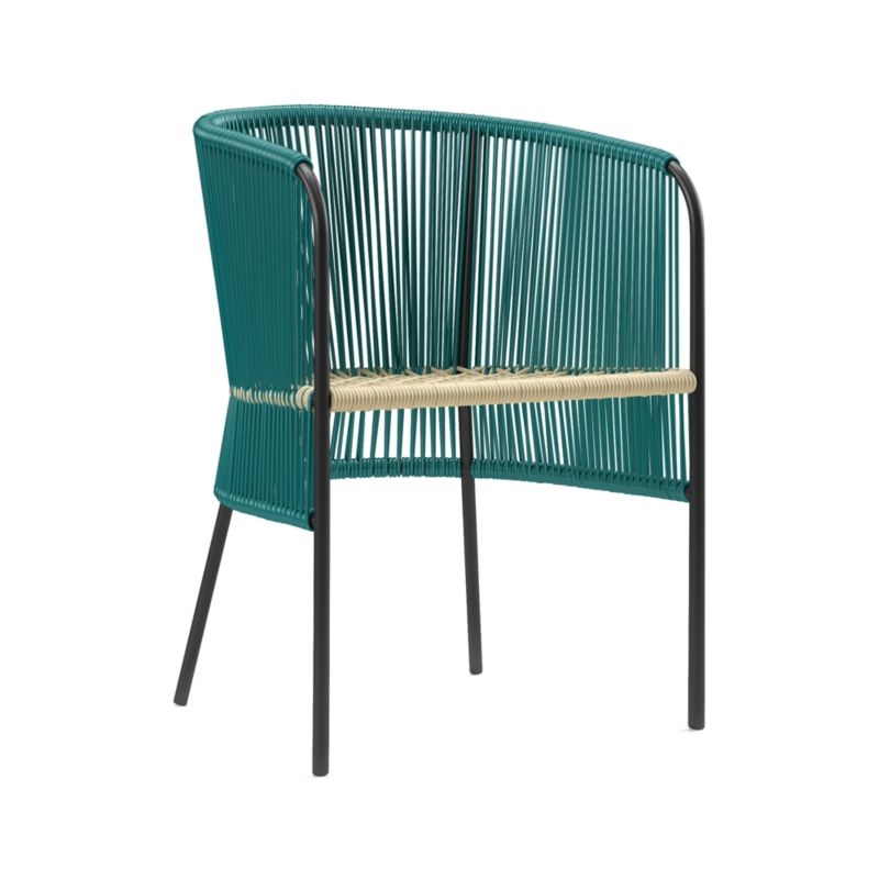 Verro Green Outdoor Dining Chair - Image 3