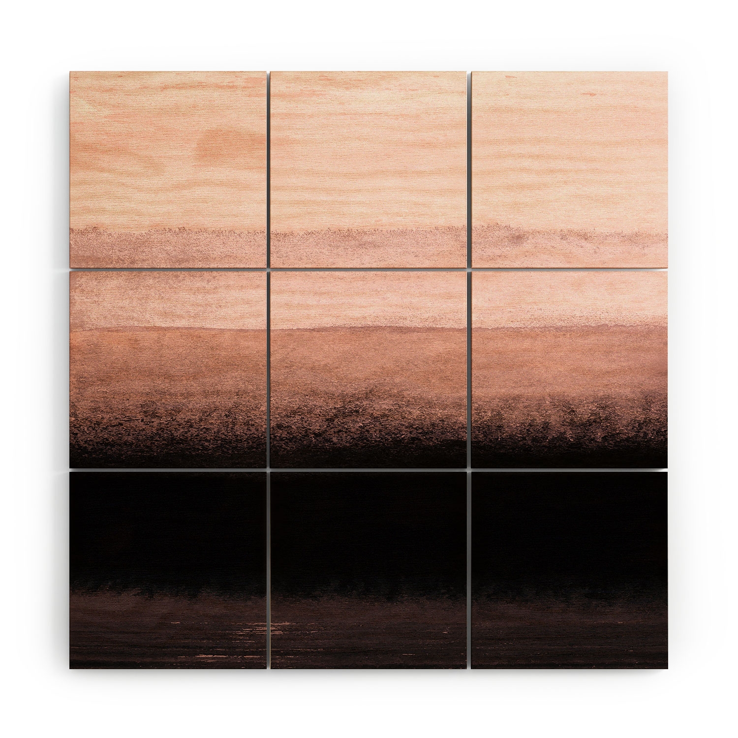 Shades Of Pink by Iris Lehnhardt - Wood Wall Mural5' x 5' (Nine 20" wood Squares) - Image 3