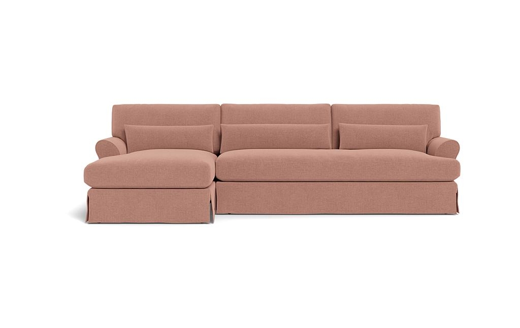 Maxwell Slipcovered Sectional Sofa with Left Chaise by Apartment Therapy - Image 0