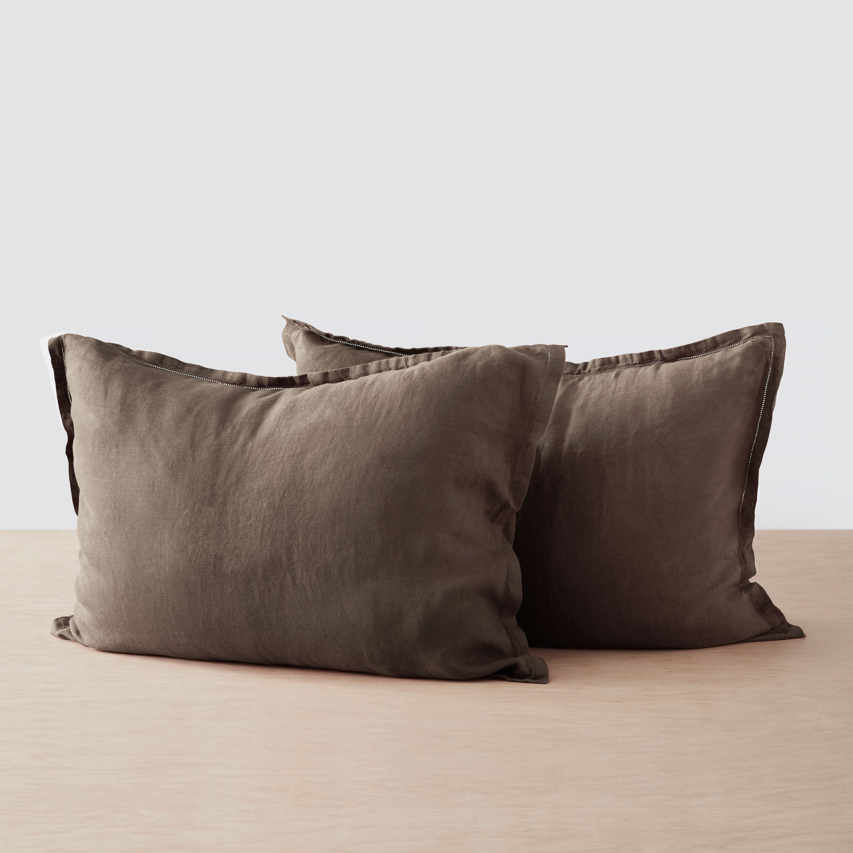 The Citizenry Stonewashed Linen Shams | Standard - Image 1