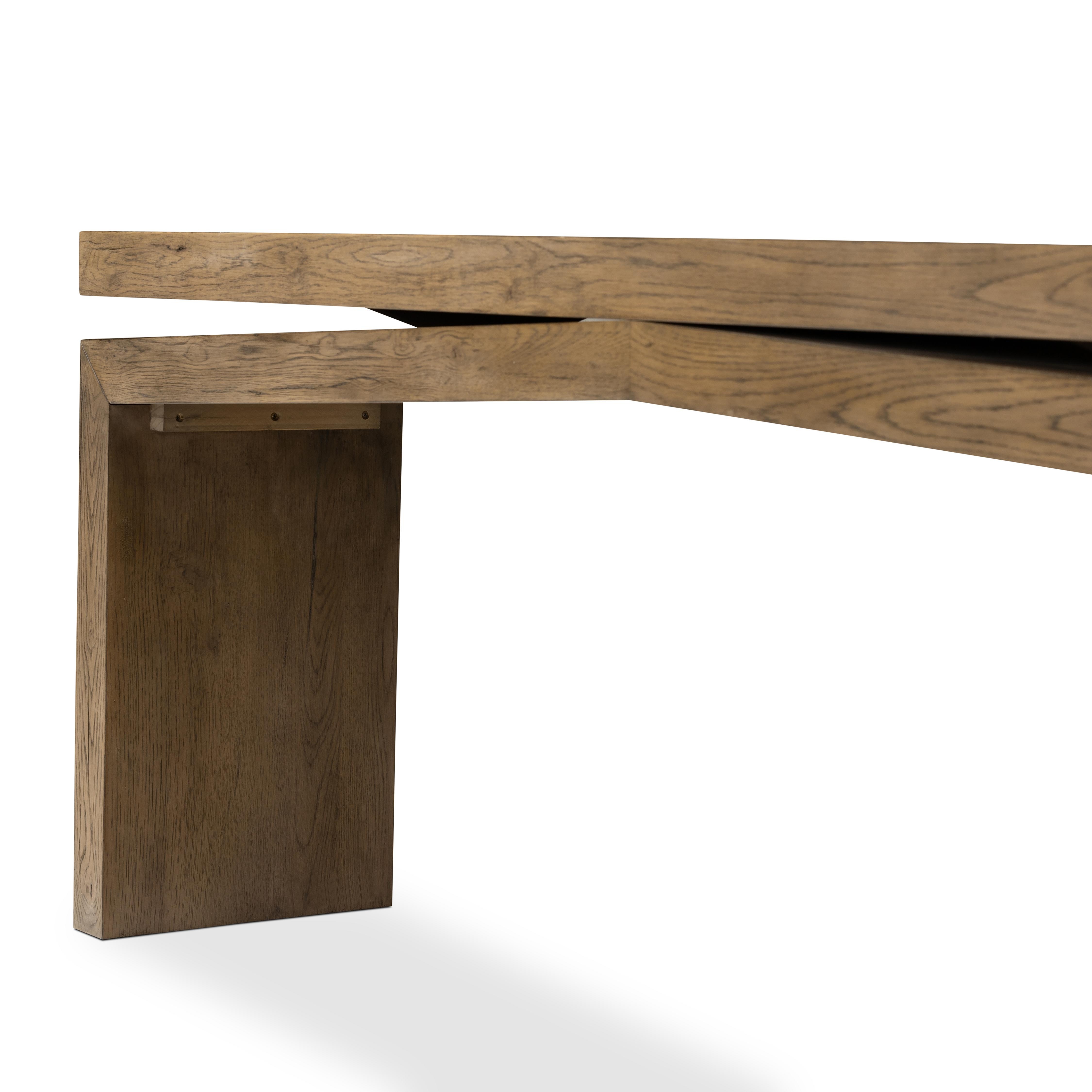 Matthes Console Table-Rustic Natural - Image 8