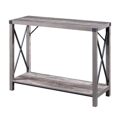  Console Table With Two Shelves - Image 0