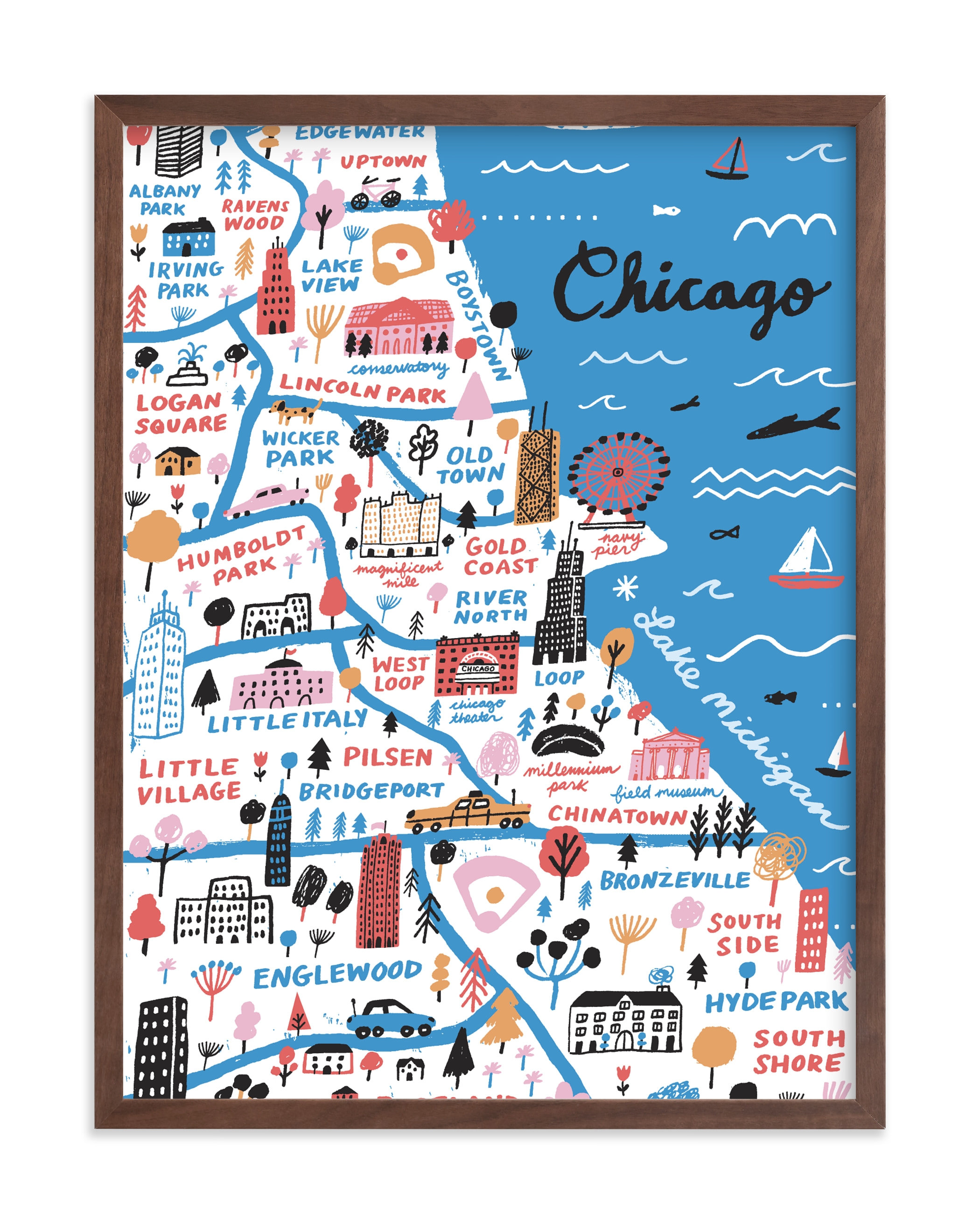 I Love Chicago Limited Edition Fine Art Print 1 - Image 0